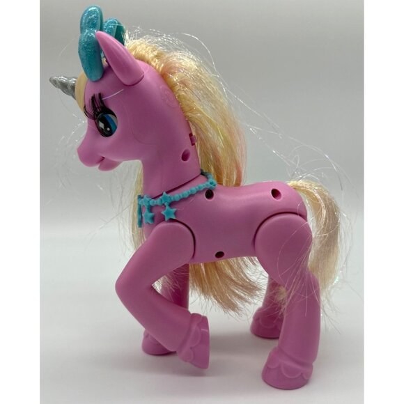 Pets Alive My Magical Unicorn with necklace Animated Zuru PINK - Picture 1 of 6